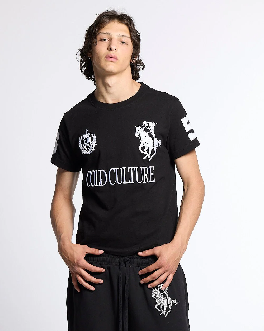 RIDING CLUB TEE BLACK