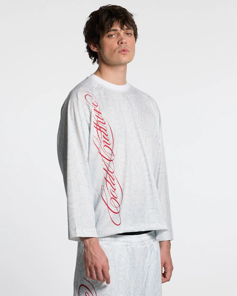 RIOT MESH LONGSLEEVE WHITE - Image 2