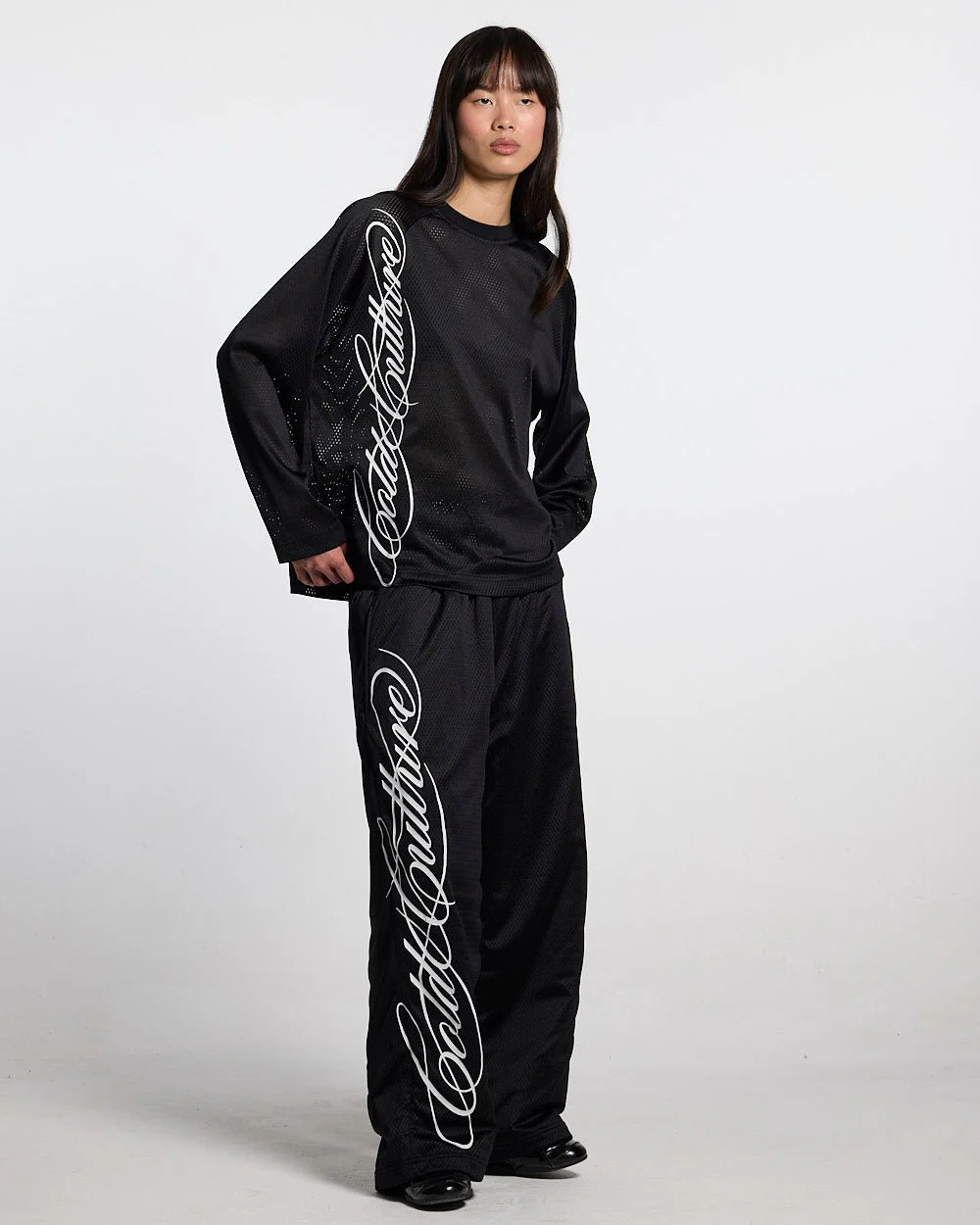 RIOT MESH LONGSLEEVE BLACK - Image 5