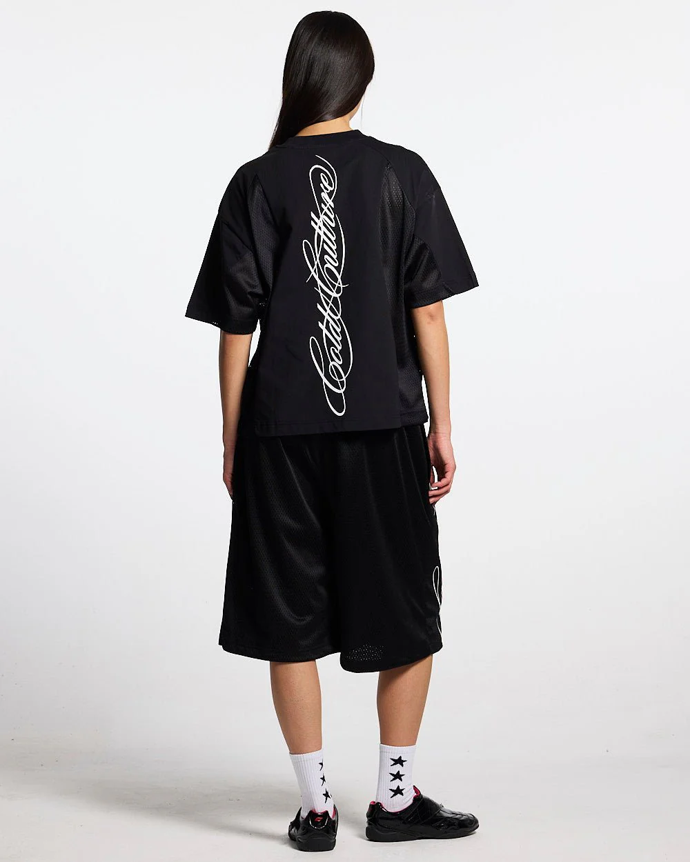 RIOT MESH TEE BLACK - Image 5