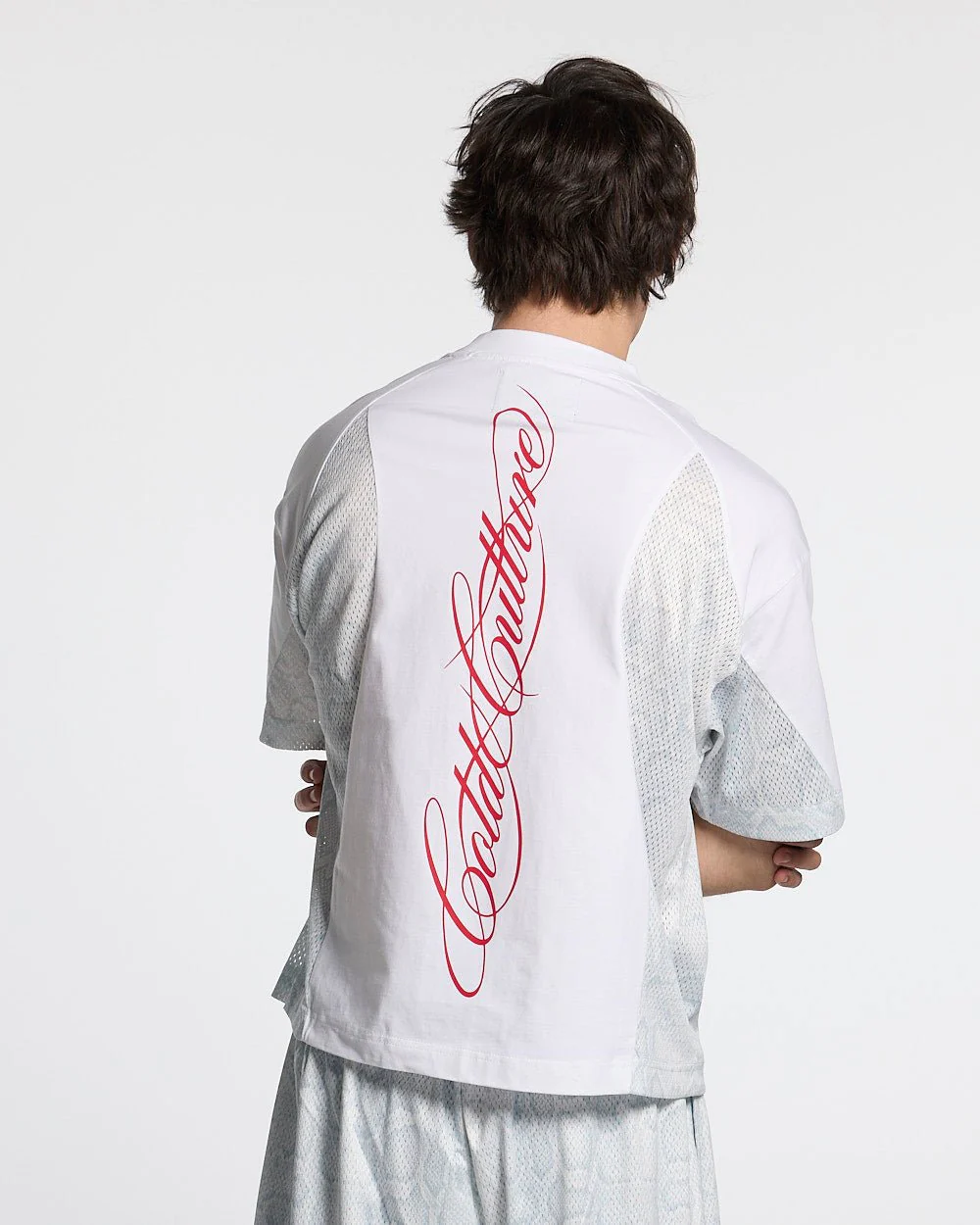 RIOT MESH TEE WHITE - Image 2