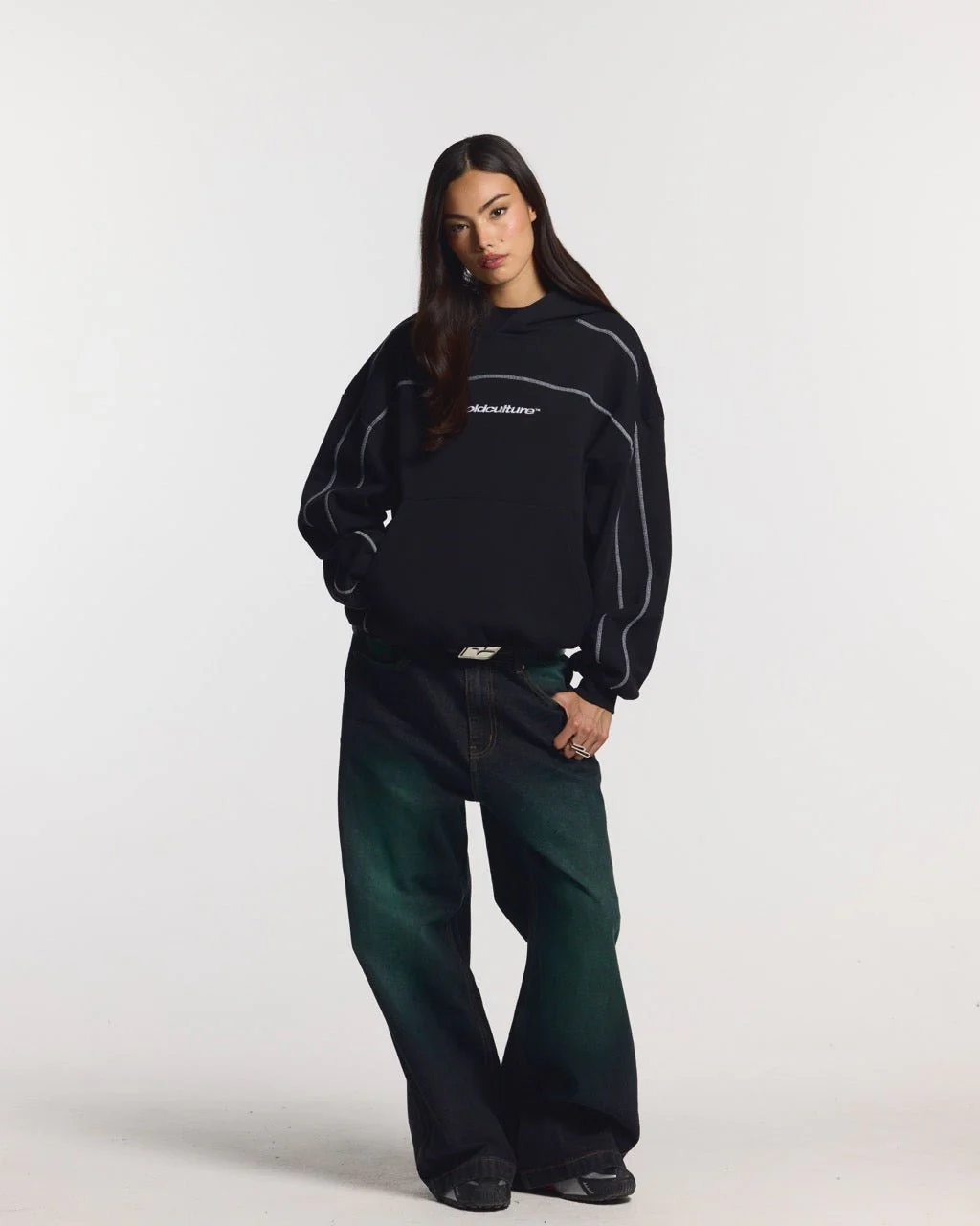 ROLLER HOODIE BLACK - Image 5