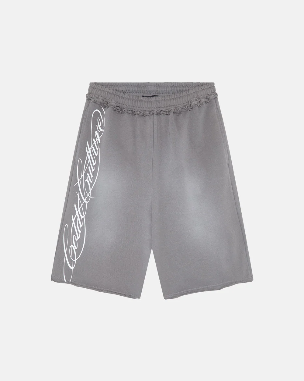 SCRIPT SHORT ANTRACITE GREY