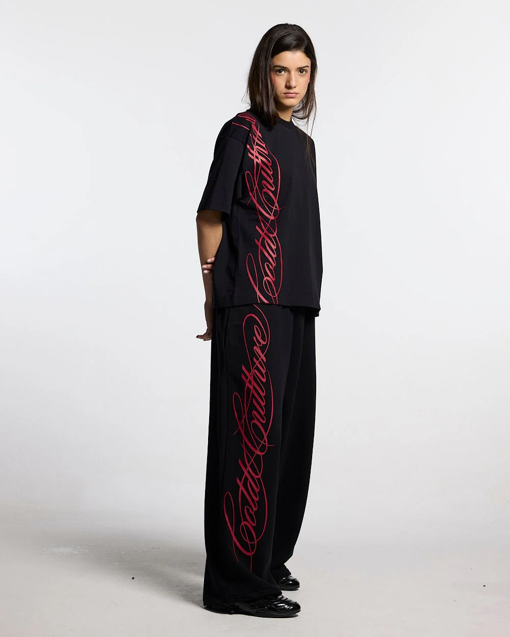 SCRIPT TEE BLACK - Image 6