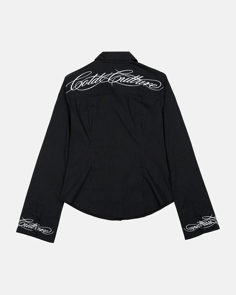SCRIPT WORLDWIDE SHIRT DARK GREY - Image 2