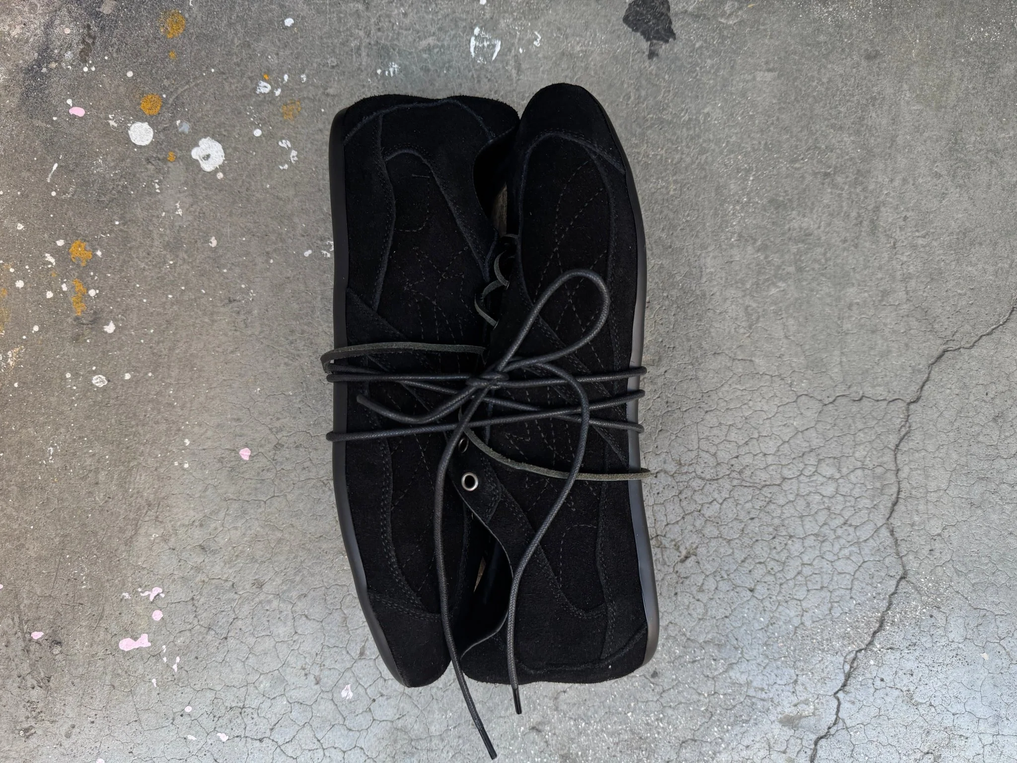 SILENT CODE SNEAKERS SUEDE BLACK - Image 7