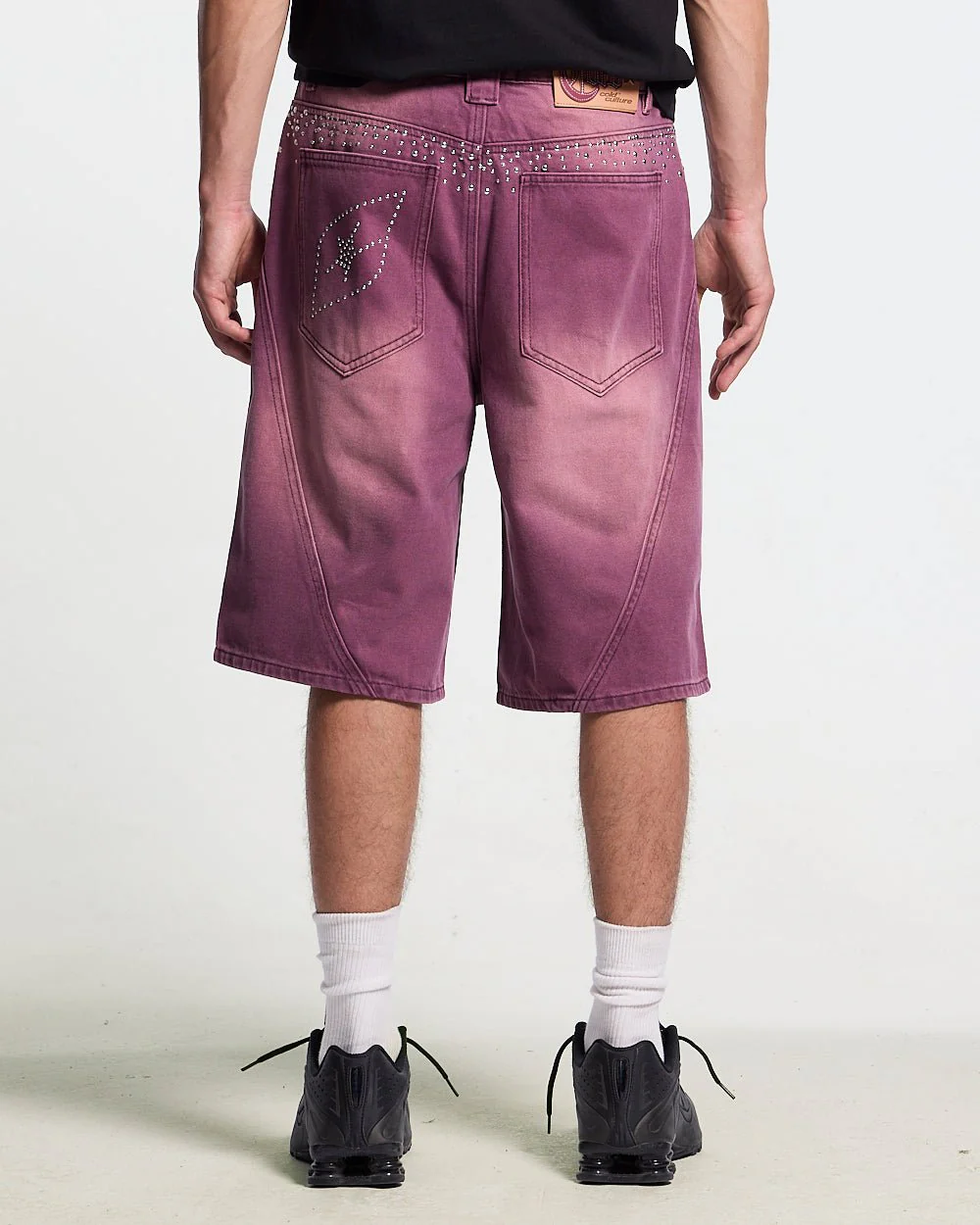 SPARK SHORTS BURGUNDY - Image 2