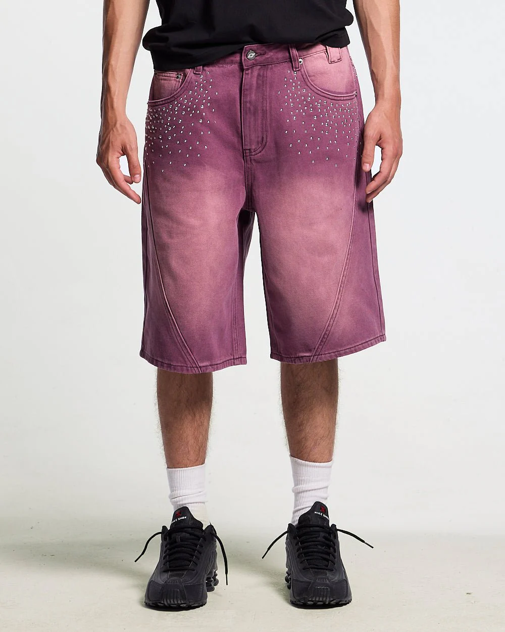 SPARK SHORTS BURGUNDY - Image 4