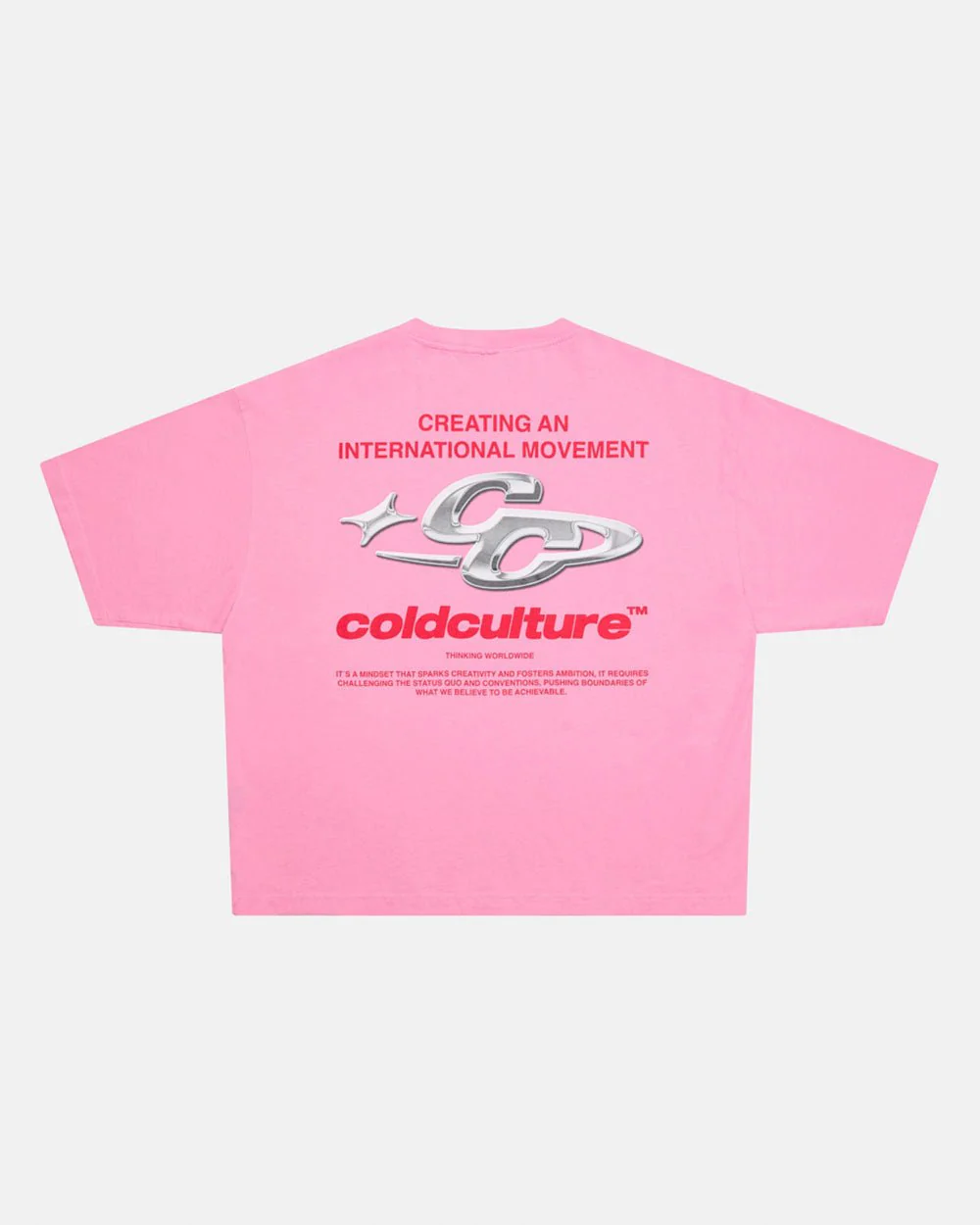 SPARKLY TEE PINK