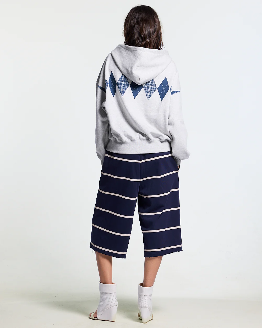 STALLION SHORT SWEATPANTS NAVY - Image 12