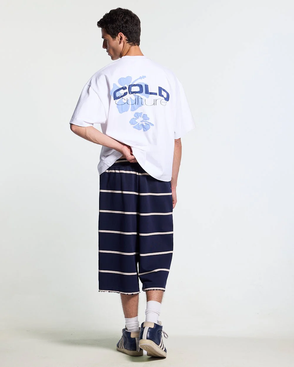 STALLION SHORT SWEATPANTS NAVY - Image 7