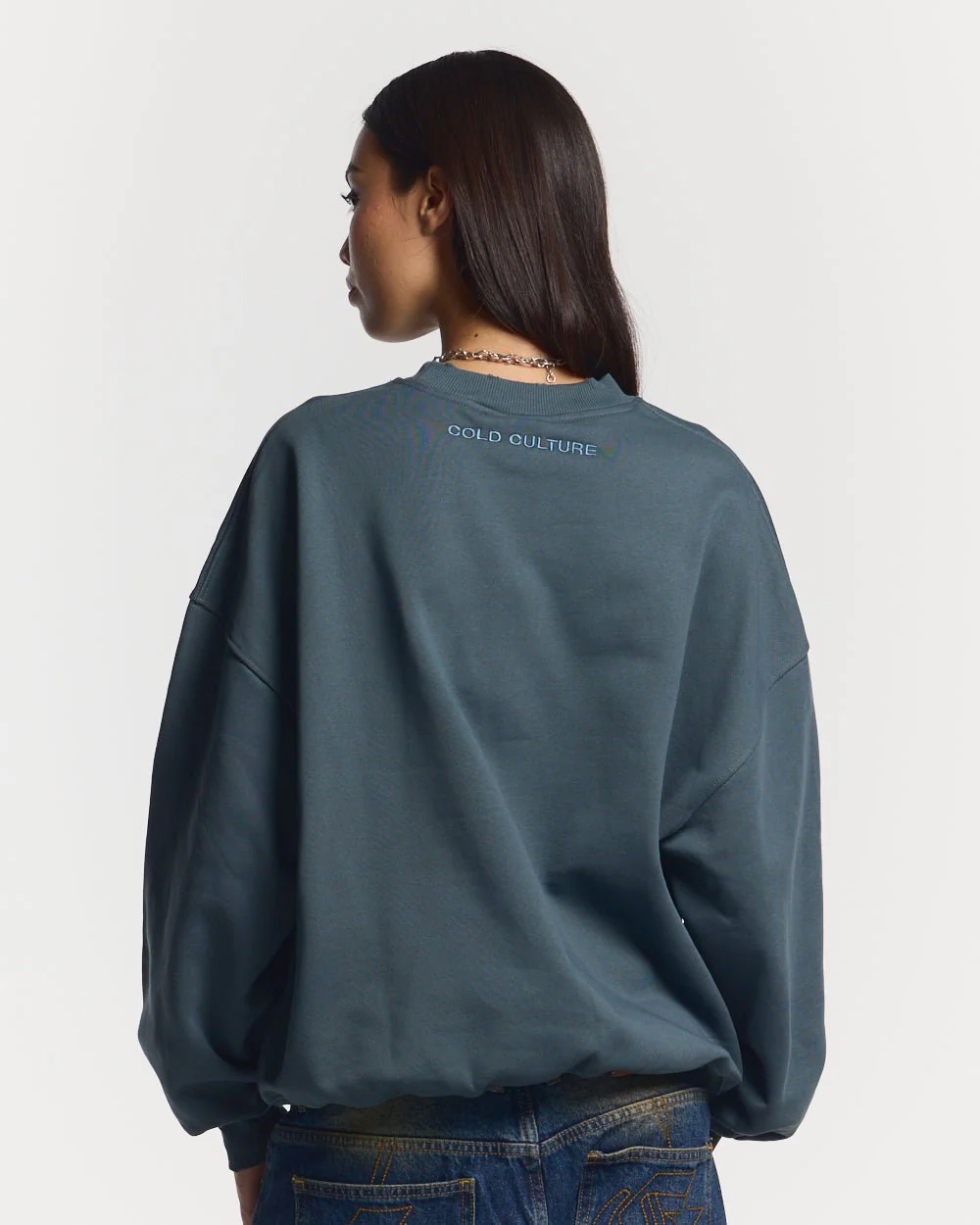 STARS CREWNECK SLATE BLUE - Image 6