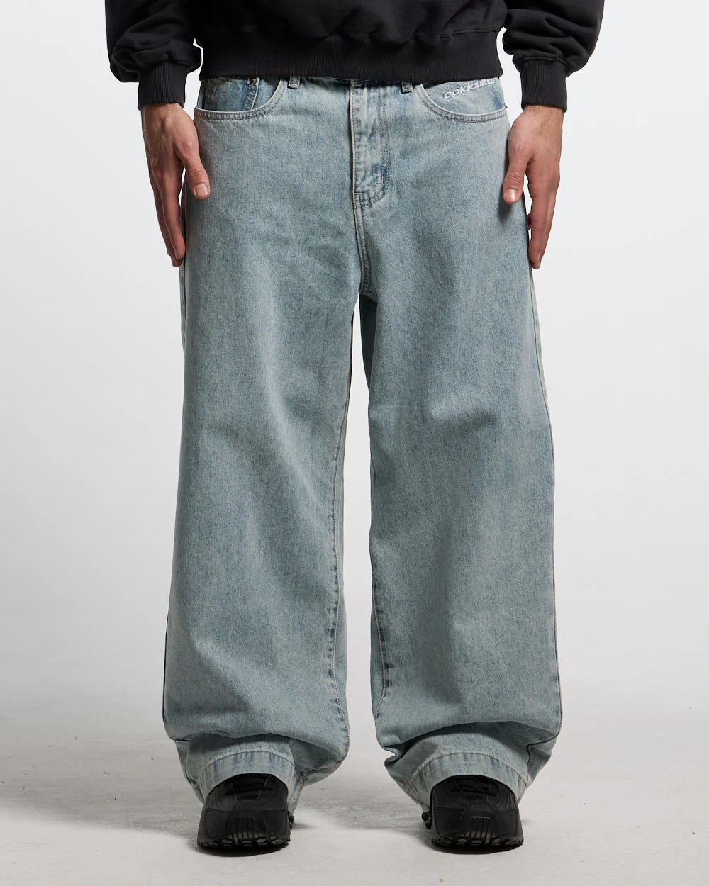 STARS V2 PANTS LIGHT BLUE DENIM - Image 3