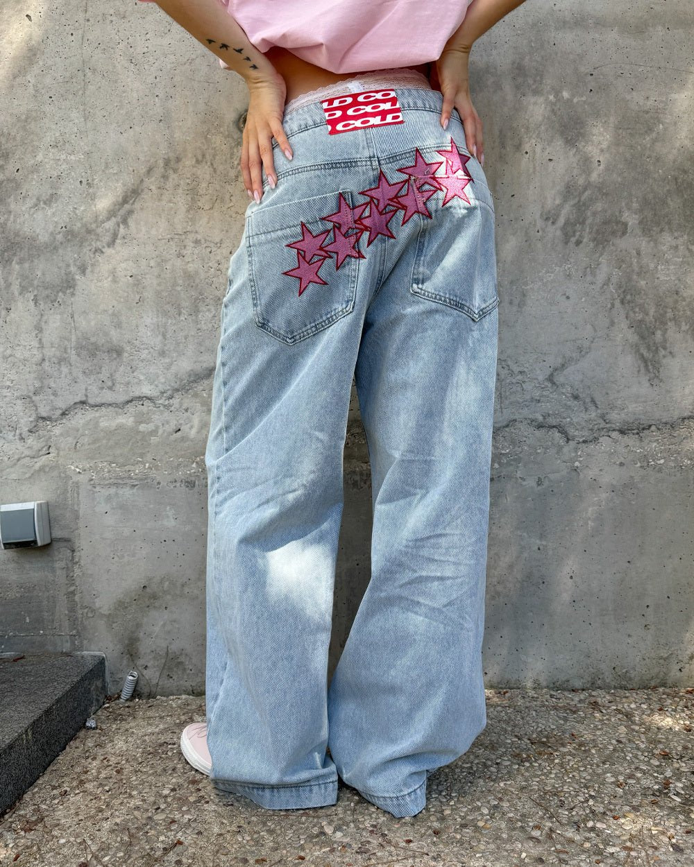 STARS V2 PANTS LIGHT BLUE DENIM - Image 9