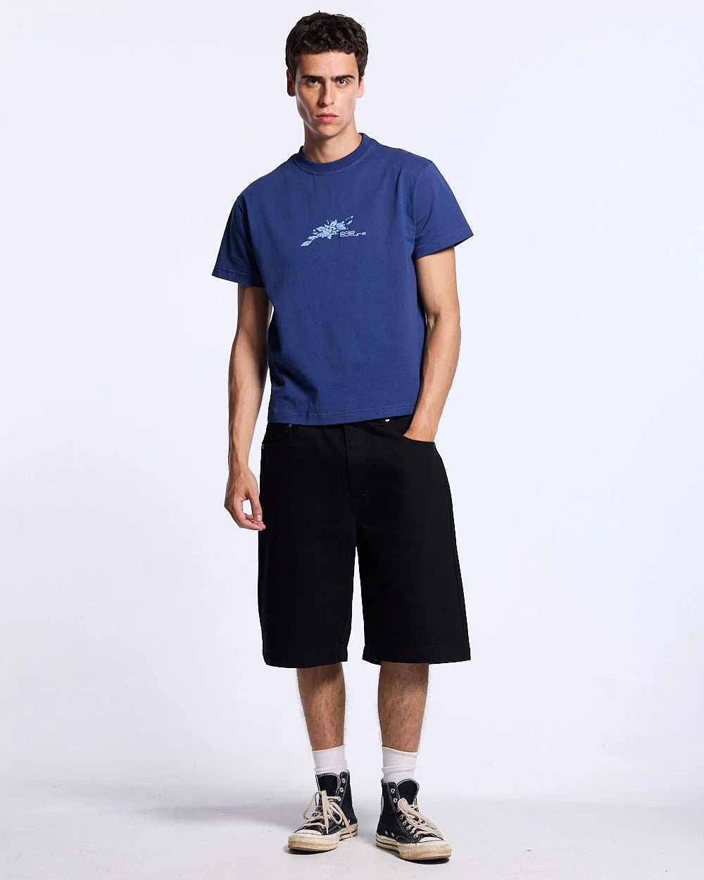 STARS V2 SHORTS BLACK - Image 5