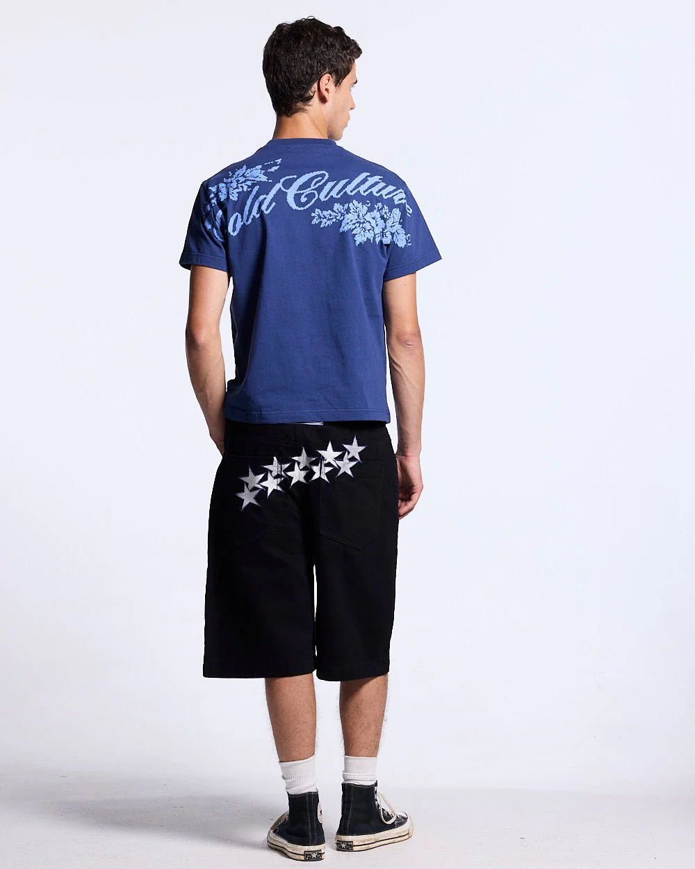 STARS V2 SHORTS BLACK - Image 6