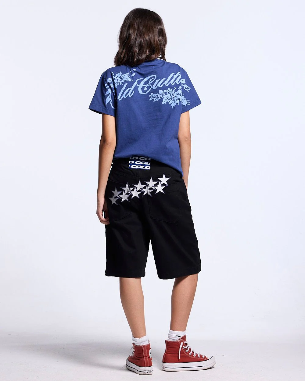 STARS V2 SHORTS BLACK - Image 9