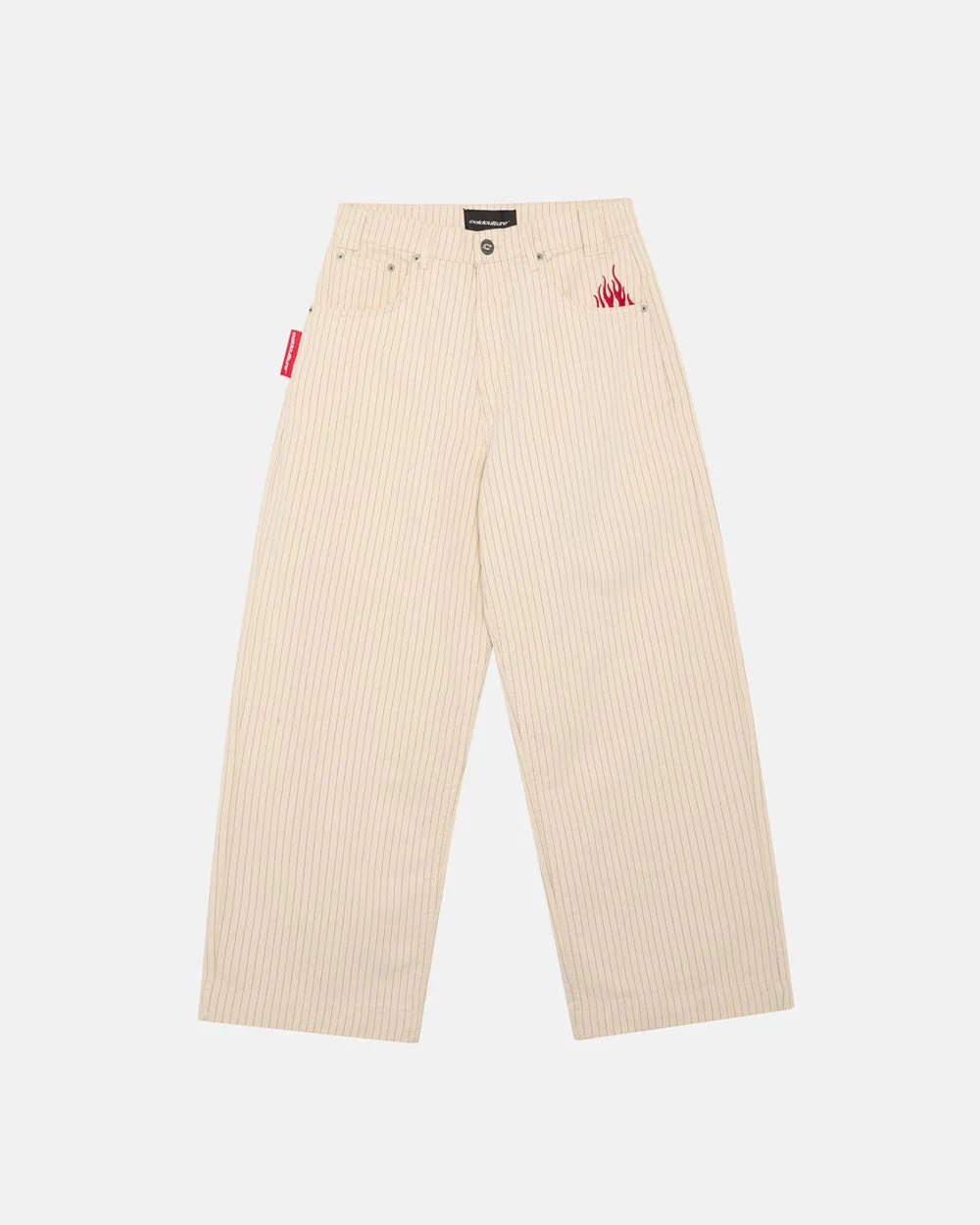 STRIPE FADE PANTS WHITE - Image 2