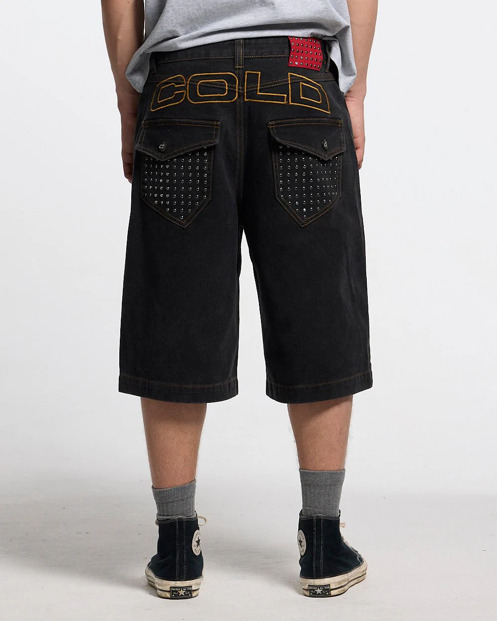 STUDS SHORT BLACK - Image 2