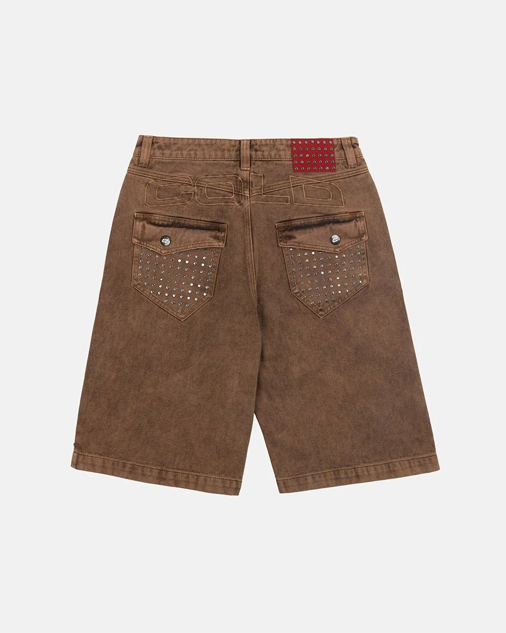 STUDS SHORT BROWN