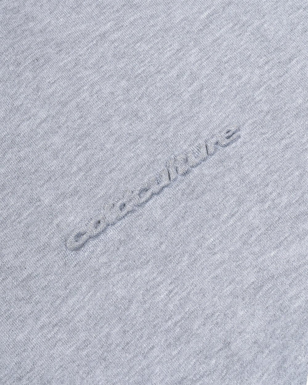 TAKE A PEAK ZIP HOODIE HEATHER GREY - Image 5