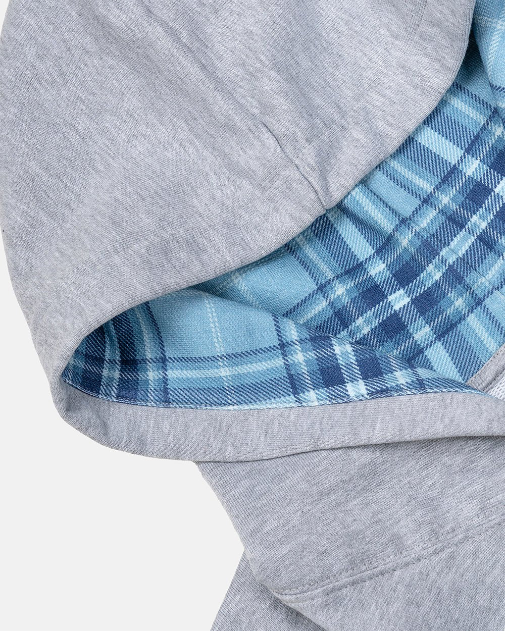 TAKE A PEAK ZIP HOODIE HEATHER GREY - Image 7