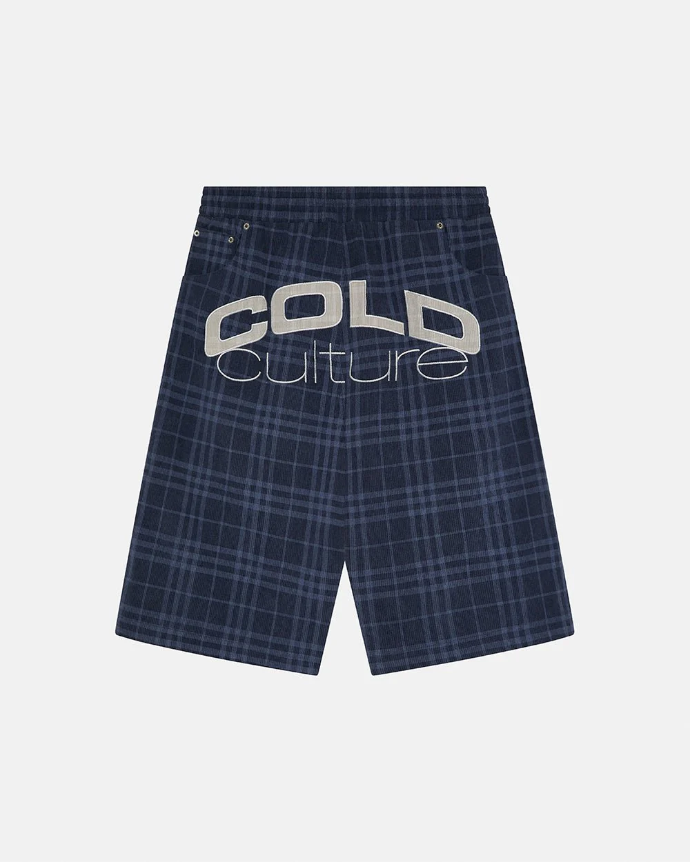 TARTAN CLUB SHORTS NAVY - Image 2