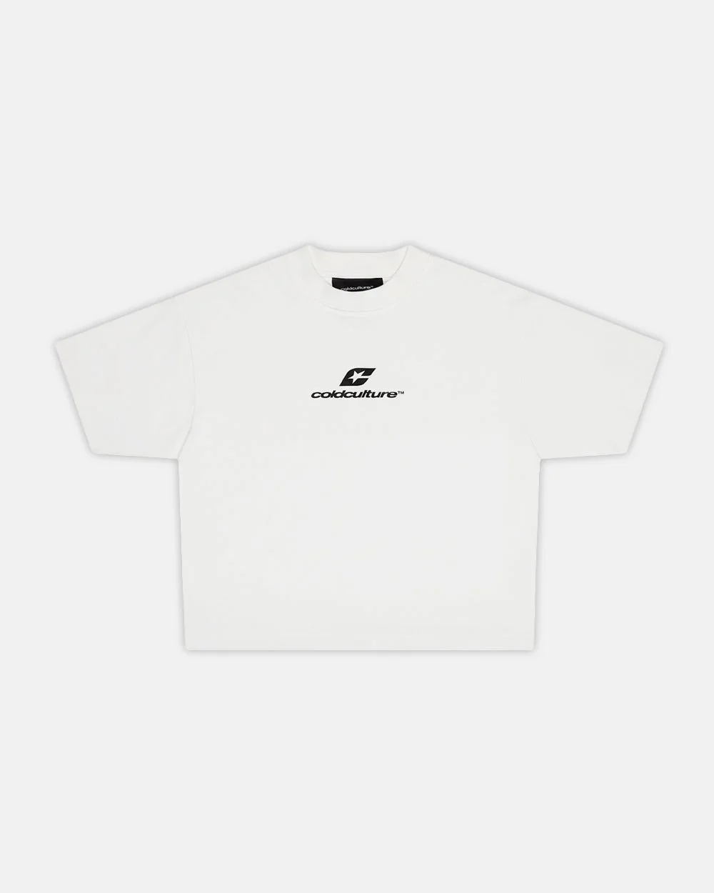 TARTAN CURVED TEE WHITE - Image 3