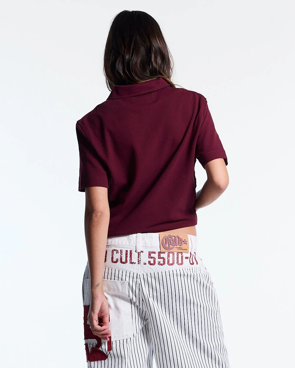 TARTAN SCRIPT POLO RED - Image 8