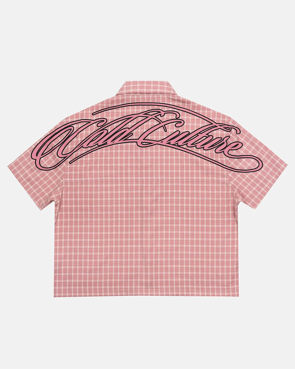 TARTAN SCRIPT SHIRT PINK - Image 2