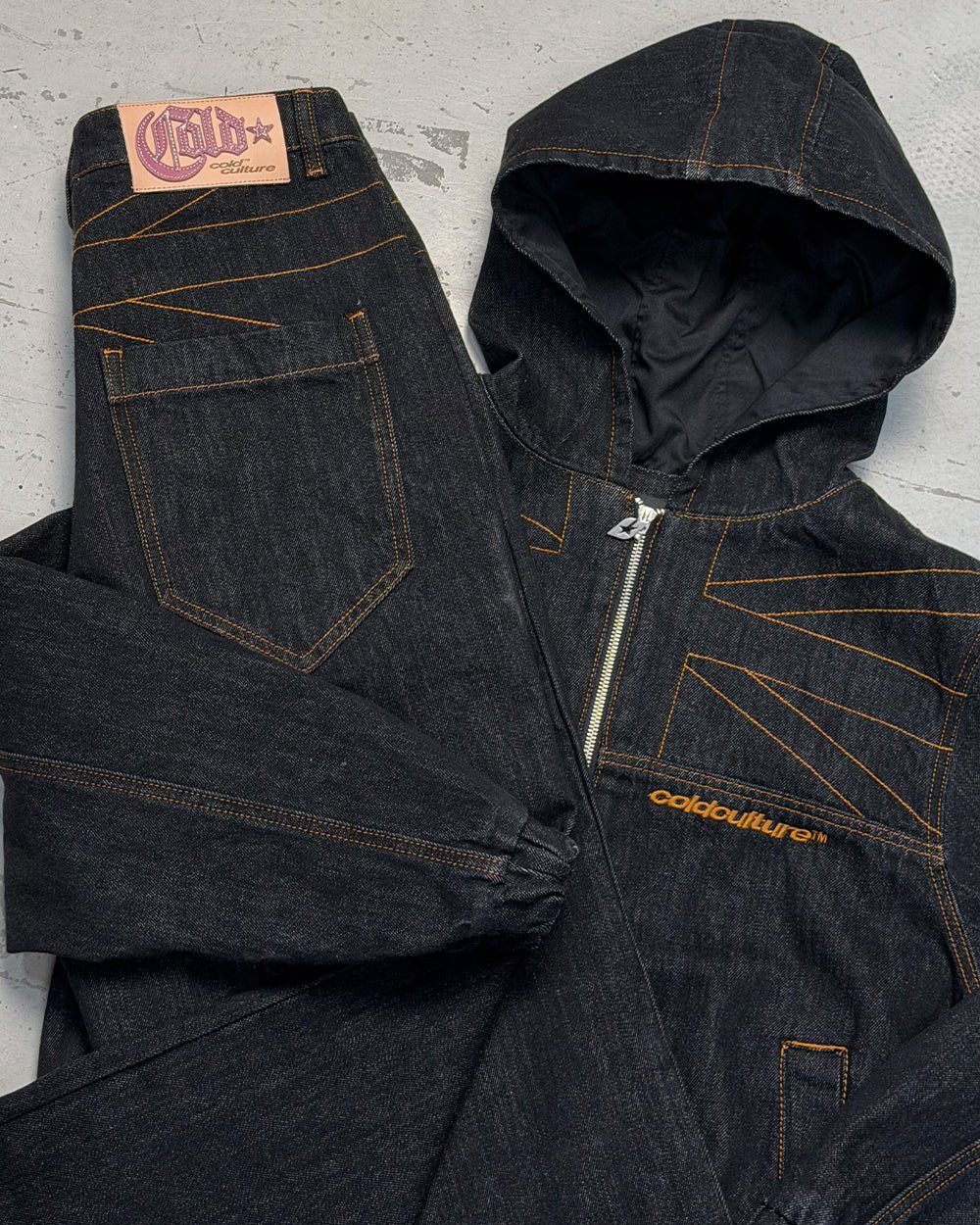 TOP BOY JACKET BLACK DENIM - Image 9