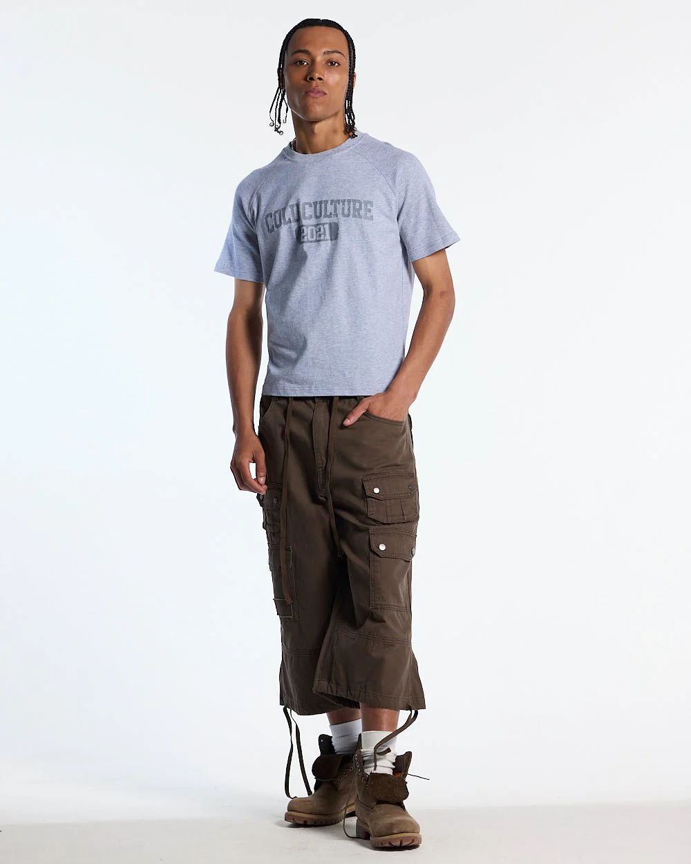 TROPHY TEE HEATHER GREY - Image 5