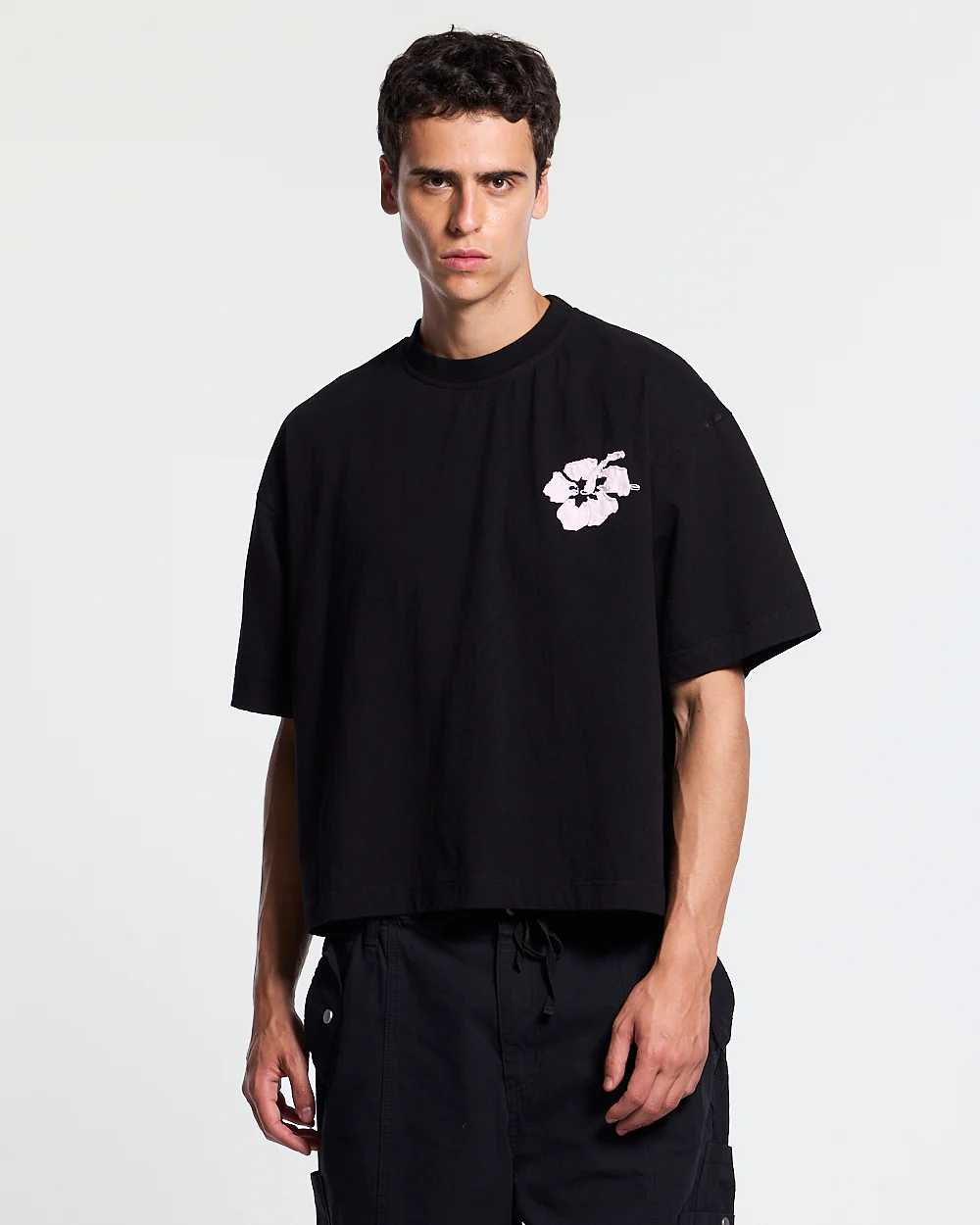 TROPICAL FEVER TEE BLACK - Image 4