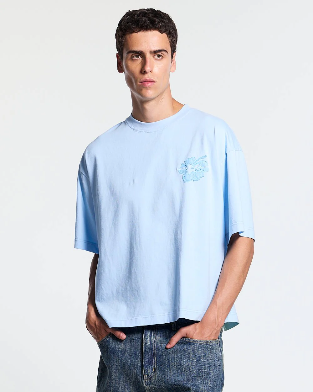 TROPICAL FEVER TEE BLUE - Image 4