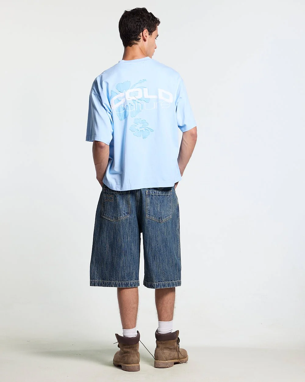 TROPICAL FEVER TEE BLUE - Image 8