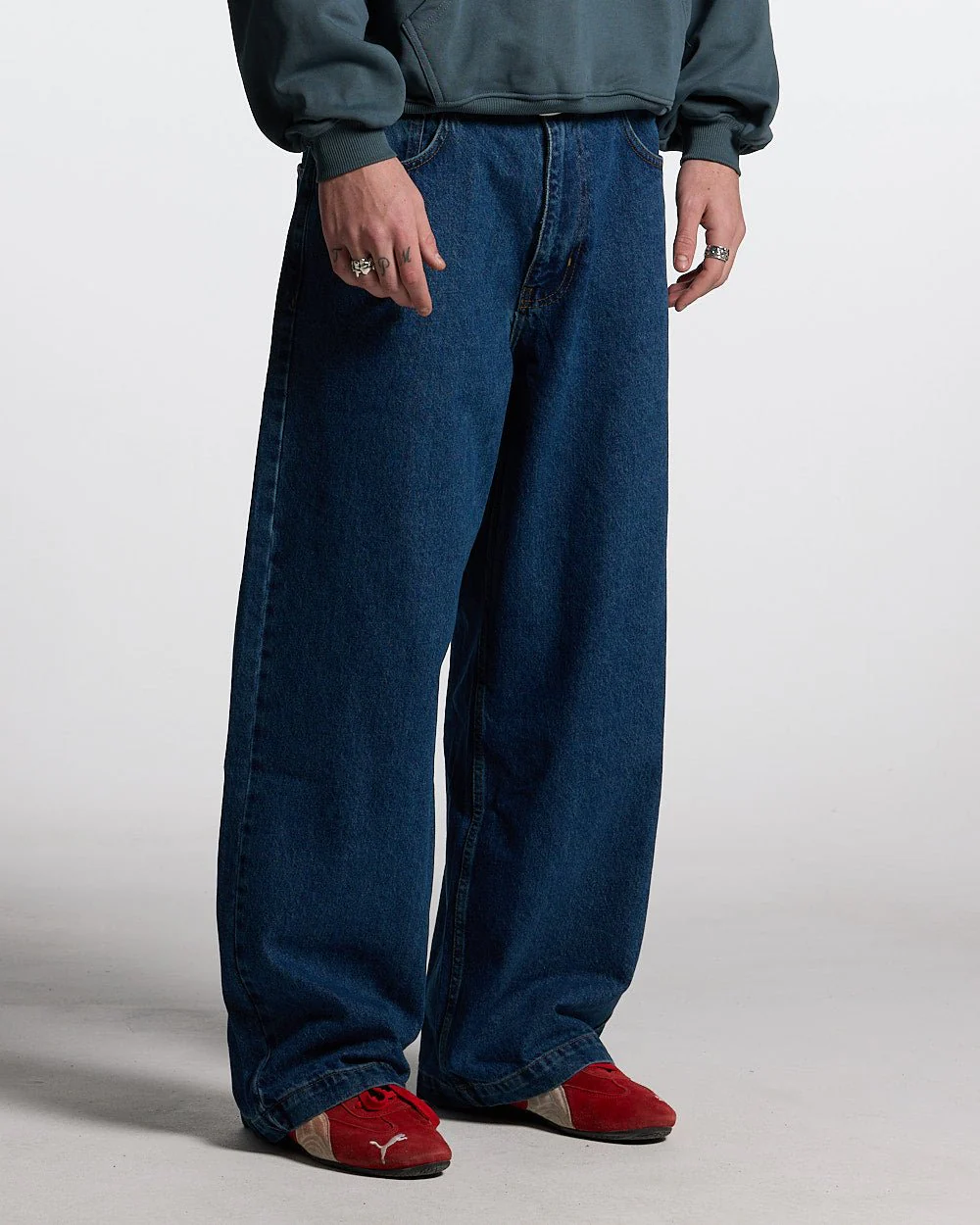 V2 PANTS BLUE DENIM - Image 2
