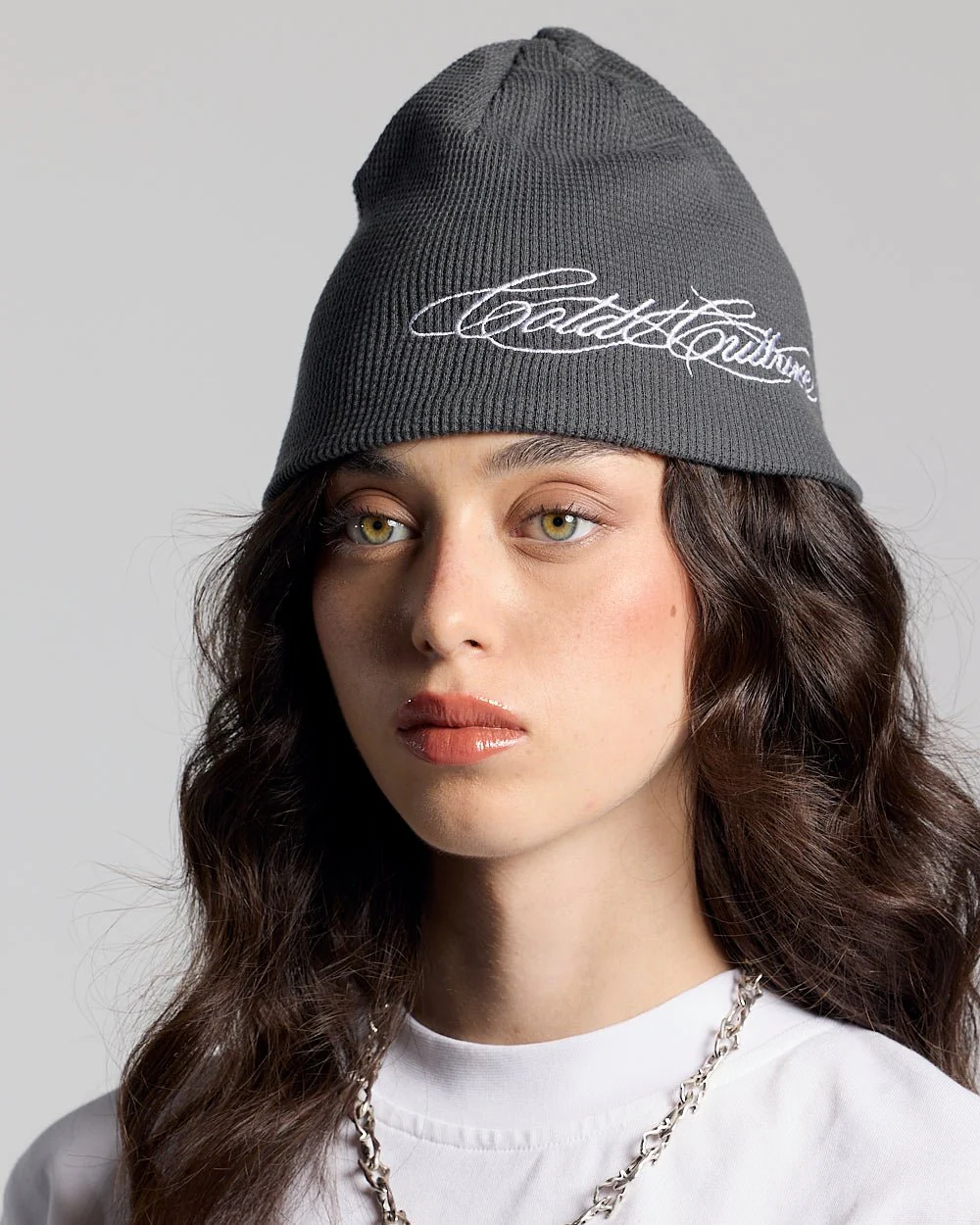 WAFFLE BEANIE BLACK - Image 4