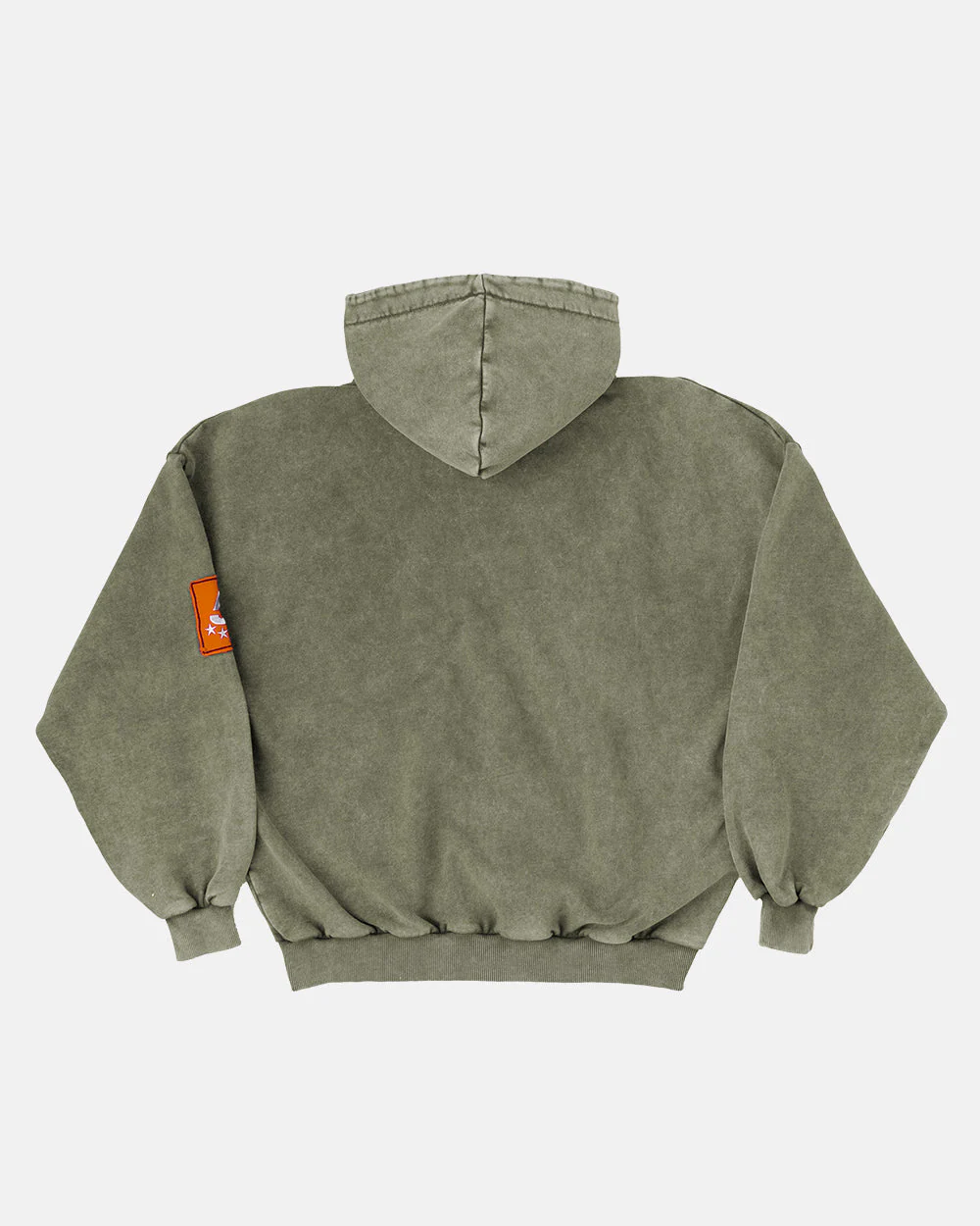 WALKER ZIP HOODIE WASHED GREEN - Image 3