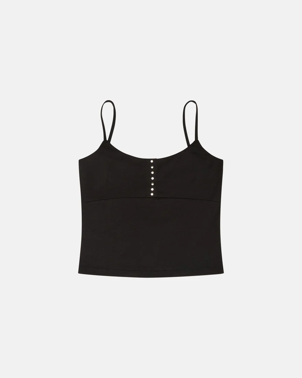 WHISPERS VEST TOP BLACK - Image 2