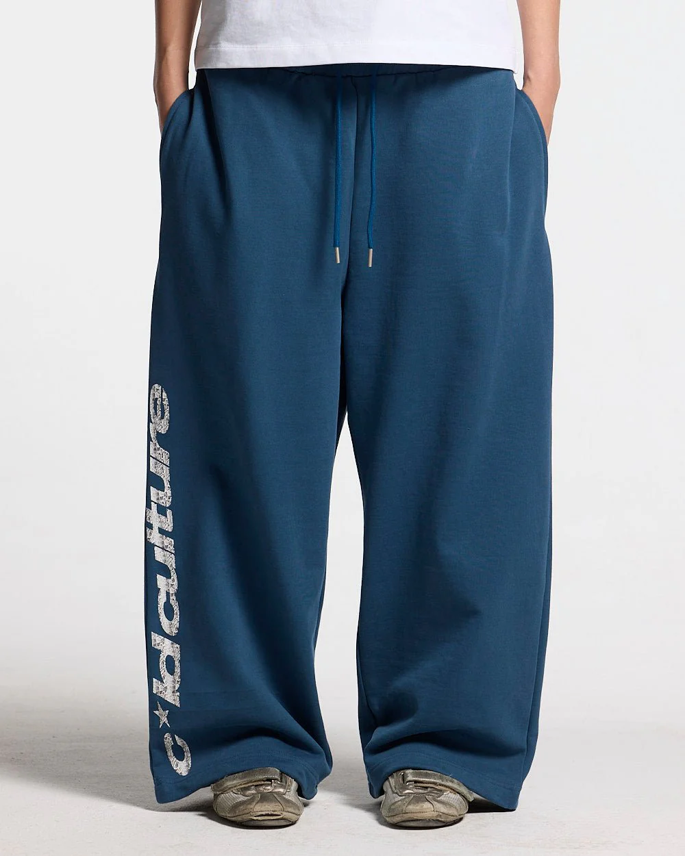 WILD SNAKE SWEATPANTS NAVY BLUE - Image 10