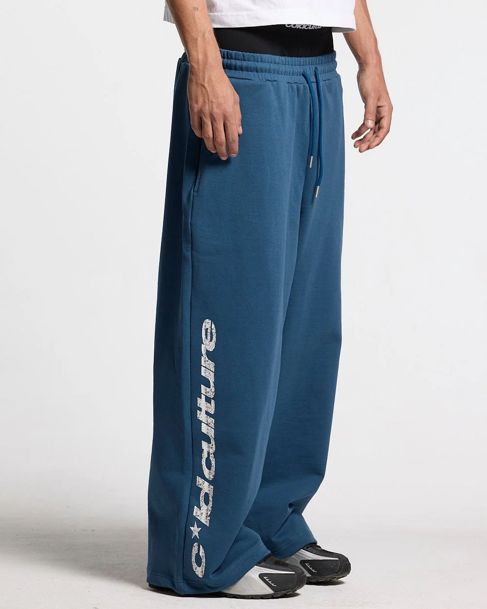WILD SNAKE SWEATPANTS NAVY BLUE - Image 3