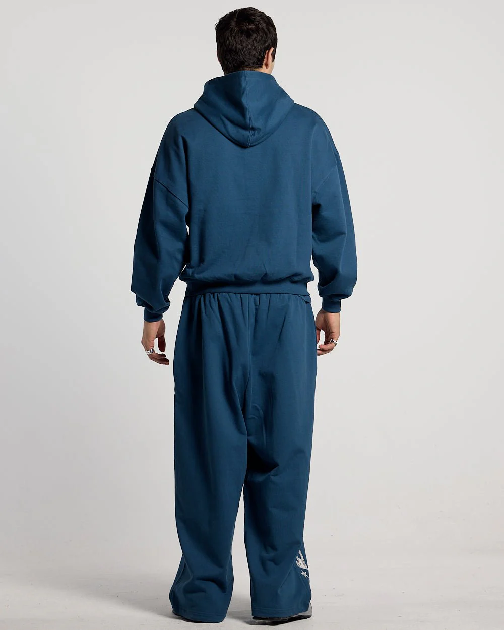 WILD SNAKE SWEATPANTS NAVY BLUE - Image 7