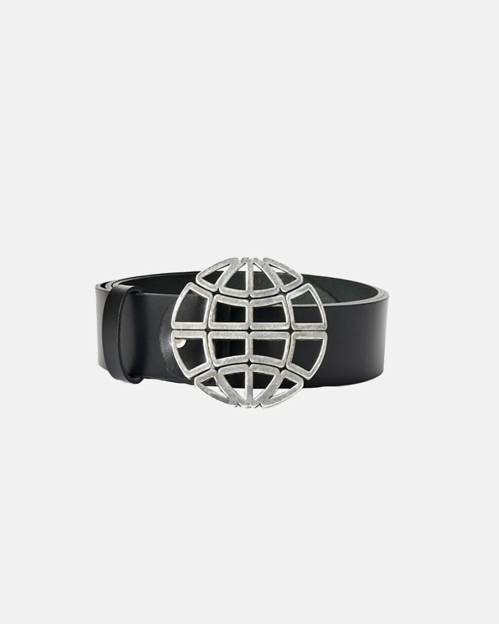 WORLD LEATHER BELT BLACK